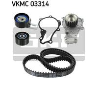 SKF Pompa Acqua & Kit Cinghia Distribuzione Qualità OE VKMC 03314 ( Trade: VKMA