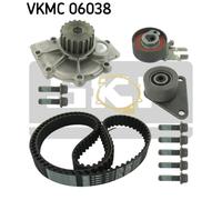 SKF Pompa Acqua & Kit Cinghia Distribuzione Qualità OE VKMC 06038 ( Trade: VKMA