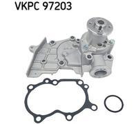 SKF Pompa Acqua Pompa Radiatore + Guarnizioni per Daihatsu Cuore VI L251 Trevis