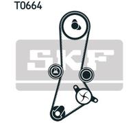 SKF Pompa Dell'Acqua + Kit Cinghia Dentata Per Hyundai Santa Fé I SM Trajet FO