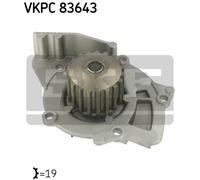 SKF Qualità OE Pompa Acqua per Dentato Cintura Drive VKPC 83643