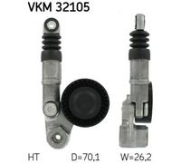 SKF Rulli Flessibili Idraulici Per Alfa Romeo 159 Sportwagon