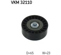 SKF Rullino Guida/Deviatore Cinghia Poliv/Multi-V per Fiat 500 Ypsilon Mito