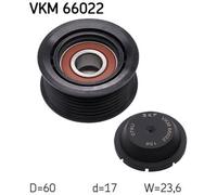 SKF Rullo Deviation Guida Percinghie a Coste Suzuki Grand Vitara II VKM 66030
