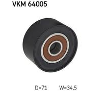 SKF Rullo di rinvio per cinghia trapezoidale per Mazda 3 5 6 Cx-7