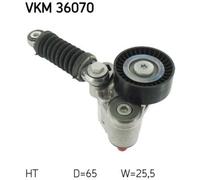 SKF Rullo Tensionatore Cinghia A V Idraulico Per Renault Clio II BB CB