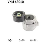 SKF Rullo Tensionatore Cinghia Poly-V Automatico Per Honda CR-V III RE RM RD