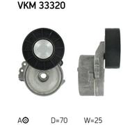SKF Rullo Tensionatore Cinghia Poly V Per Ford Kuga I Focus II Station Wagon
