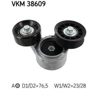 SKF Rullo Tensionatore Cinghia Poly V Per Jeep Grand Cherokee II Dodge Nitro
