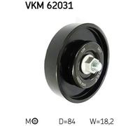 SKF Rullo Tensionatore Cinghia Poly V Per Nissan Note E11 NE11 Micra III K12