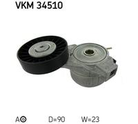 SKF Rullo Tensionatore Cinghia Poly-V Per Saab 9-3 Cabriolet YS3D YS3E