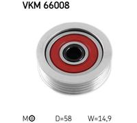 SKF Rullo Tensionatore Cinghia Poly V Per Suzuki Jimny Fuoristrada Chiuso Swift