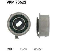 Puleggia tendicinghia, cinghia dentata SKF VKM 75621