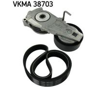 SKF Set Cinghia Scanalata Cinghia Dentata per Mini R50 R53 Cabriolet R52