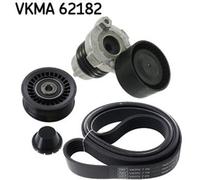 SKF Set Cinghia Scanalata per Dacia Sandero II Logan MCV Js _ 1.2 Tce Renault