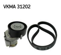 SKF Set Cinghia Scanalata per VW Lupo 6X1 6E1 Polo 6N2 6N1 Seat Arosa 6H Ibiza