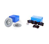 SKF Set Freni Dischi Freno + Pastiglie Freno Posteriore per Citroën Berlingo B9