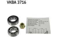Kit cuscinetti ruote SKF VKBA 3716 per SUZUKI WAGON R+ Hatchback (EM) 1.2 1998-2