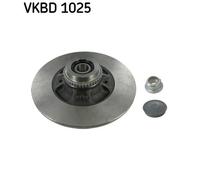 SKF VKBD 1025 Disco freno per RENAULT
