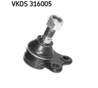 2x Perno braccio oscillante SKF S+D per OPEL, NISSAN, RENAULT VIVARO A