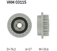 SKF VKM 03115 Dispositivo ruota libera alternatore per VW