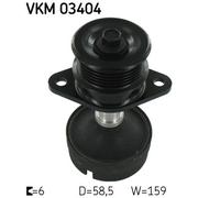 SKF VKM 03404 Dispositivo ruota libera alternatore per FORD