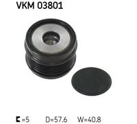 SKF VKM 03801 Dispositivo ruota libera alternatore per INFINITI,MERCEDES-BENZ