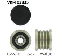 SKF VKM 03835 Dispositivo ruota libera alternatore per MERCEDES-BENZ