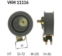 SKF VKM 11116 Rullo tenditore, Cinghia dentata per AUDI,SEAT,SKODA,VW