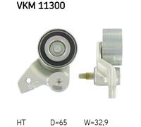 Rullo tenditore cinghia distribuzione idraulico VKM 11300 SKF per AUDI A4 B6