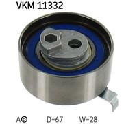Rullo tenditore cinghia distribuzione Automatico VKM 11332 SKF per AUDI VW