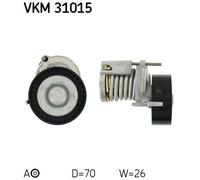 SKF VKM 31015 Tendicinghia, Cinghia Poly-V per AUDI,SEAT,SKODA,VW