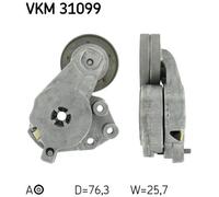 SKF VKM 31099 Tendicinghia, Cinghia Poly-V per AUDI,SEAT,SKODA,VW