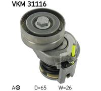 SKF VKM 31116 Tendicinghia, Cinghia Poly-V per AUDI,SEAT,SKODA,VW