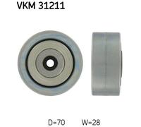 SKF VKM 31211 Galoppino/Guidacinghia, Cinghia Poly-V per AUDI,VW