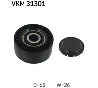 SKF VKM 31301 Galoppino/Guidacinghia, Cinghia Poly-V per AUDI,VW