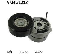 SKF VKM 31312 Rullo tenditore cinghia Poly-V per AUDI Q5 (8RB) A4 Avant