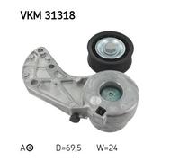 SKF VKM 31318 Tensionatore Cinghia A V Per VW Touareg Porsche Cayenne Audi