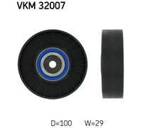 SKF VKM 32007 Galoppino/Guidacinghia, Cinghia Poly-V per ALFA ROMEO,LANCIA