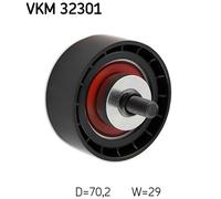 SKF VKM 32301 Galoppino/Guidacinghia, Cinghia Poly-V per FIAT,IVECO