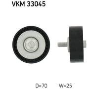 SKF VKM 33045 Guida di Guida Cinghia Scanalata per Peugeot Fiat Citroën
