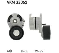 SKF VKM 33061 Tendicinghia, Cinghia Poly-V per CITROËN,FORD,MAZDA,PEUGEOT