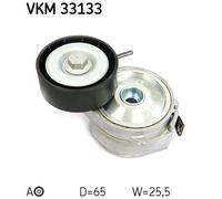 SKF VKM 33133 Tendicinghia, Cinghia Poly-V per CITROËN,FIAT,FORD,FORD USA,JAGUAR