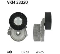 SKF VKM 33320 Tendicinghia, Cinghia Poly-V per CITROËN,FIAT,FORD,FORD AUSTRALIA,