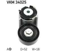 SKF VKM 34025 Tendicinghia, Cinghia Poly-V per FORD,JAGUAR