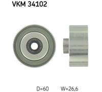SKF VKM 34102 Galoppino guidacinghia, cinghia Poly-V