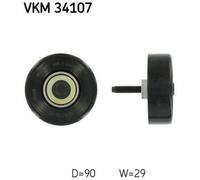 SKF VKM 34107 Galoppino guidacinghia cinghia Poly-V per FORD FOCUS (DAW, DBW)