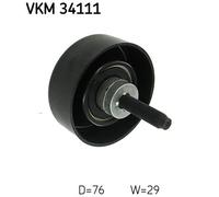 Puleggia di rinvio/guida, cinghia trapezoidale SKF VKM 34111