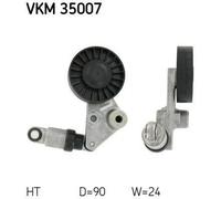 SKF VKM 35007 Rullo tenditore cinghia Poly-V per OPEL Zafira A (T98)