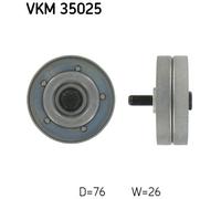 SKF VKM 35025 Galoppino/Guidacinghia, Cinghia Poly-V per HONDA,OPEL,VAUXHALL